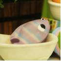 彩色魚造型手工皂